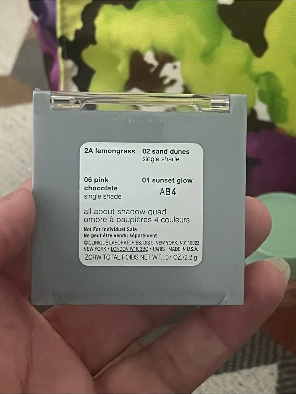 Clinique travel pouch